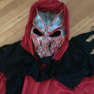 Spirit Red and Black Devil costume